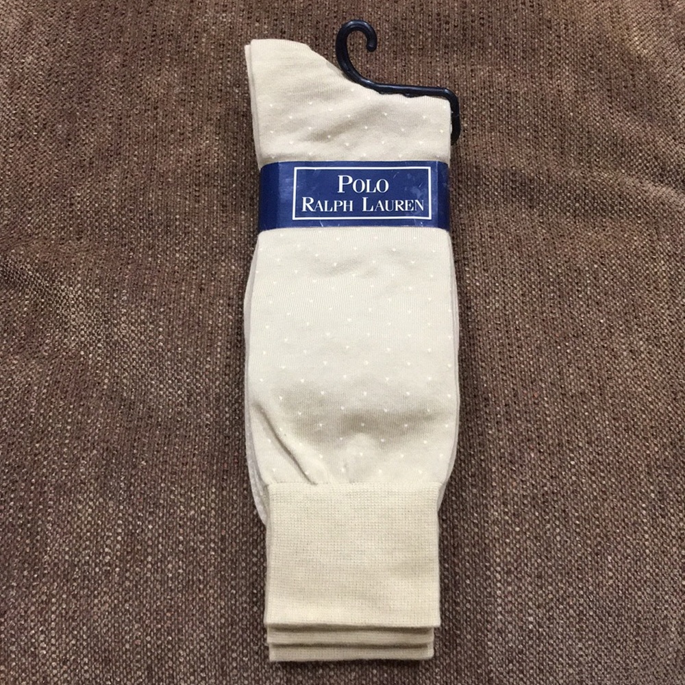 ๐ฏ RALPH LAUREN ๐ฏ COLLECTION 3 PAIRS LUXURY SOCKS - Picture 3 of 3